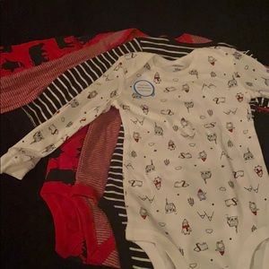 Set of 4 long sleeved onzies